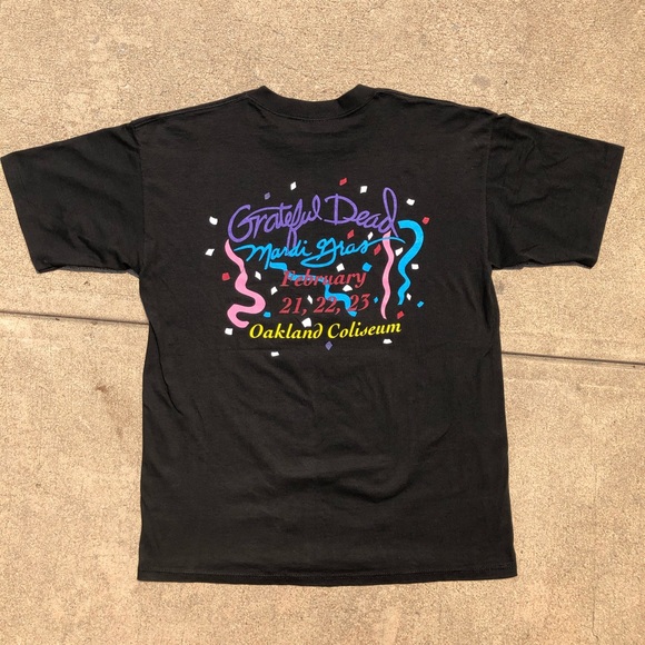 Grateful Dead Mardis Gras Band tee Brockum vintage - Picture 2 of 2